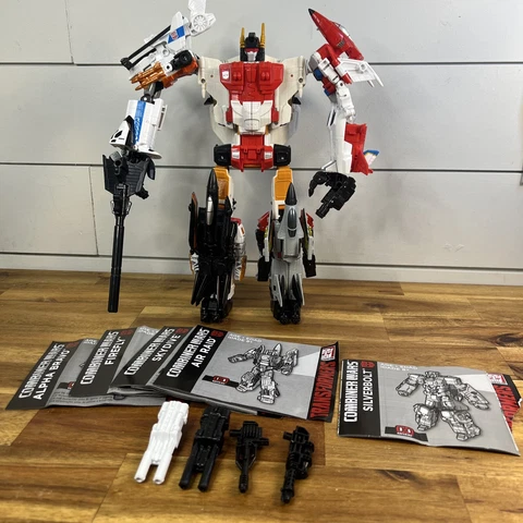 Transformers Combiner Wars Aerialbots Superion Complete Authentic Ships Fast! Cover