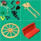 PLAYMOBIL® 3481 Western Einspanner Kutschbock Kutsche  zum aussuchen #PM110