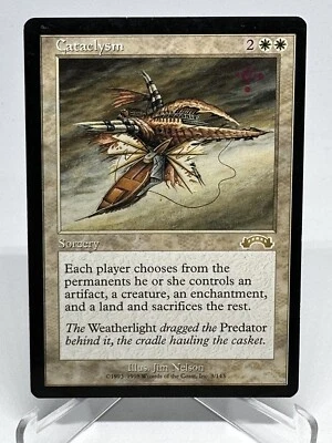 MTG Cataclysm  NM - Exodus PRO TOUR STAMPED From Pro Tour Chicago 1998 Draft - Image 1 of 2