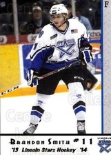 2013-14 Lincoln Stars High Gloss #10 Brandon Smith (2)