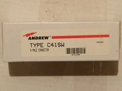 Conector Andrew C41SW N MACHO Cantidad 4 Foto 1 de 2