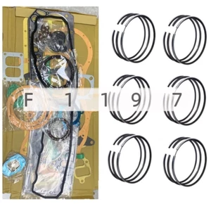 New For Mitsubishi S6E Engine Diesel forklift Full Gasket Kit & ring - Picture 1 of 1