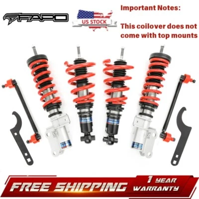 Kit de reducción de suspensión FAPO Coilovers para Chevrolet Camaro 2010-2015 altura ajustable Foto 1 de 4
