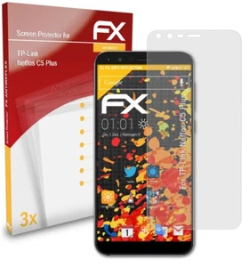 atFoliX 3x Screen Protection Film for TP-Link Neffos C5 Plus matt&shockproof - Zdjęcie 1 z 8