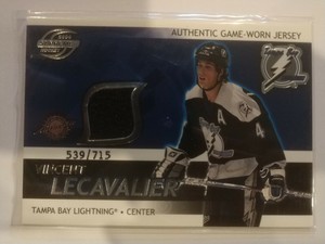 2003-04 Pacific Supreme Jerseys /715 Vincent Lecavalier #22