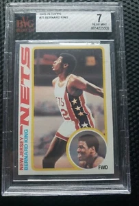 1978-79 Topps #75 Bernard King RC BVG 7 MINT HOF Knicks Tennessee - Picture 1 of 2