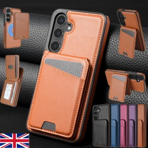 For Samsung S25 S24 FE S23 S22 Ultra Plus Detachable MagSafe Wallet Case Cover - Picture 1 of 79