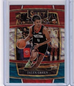 2021-22 Panini Select Jalen Green Tri-Color Prizm Rookie RC #7 - Picture 1 of 1