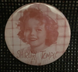 Vintage Shirley Temple Pin Pinback Button - Picture 1 of 4