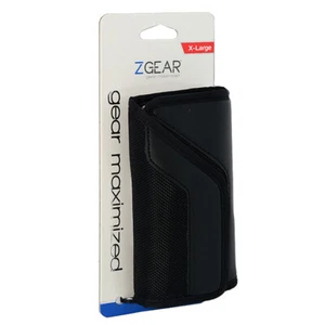 Universal Horizontal Cordura Pouch 4" Cell Phones /Smaller Black Belt Clip ZGEAR - Picture 1 of 4