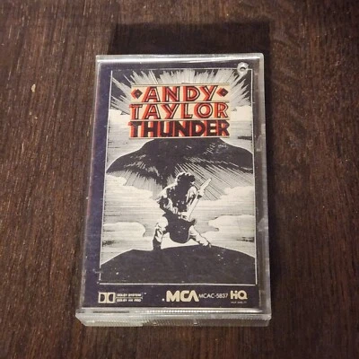 Andy Taylor Thunder MCA Music Cassette Tape Foto 1 de 4