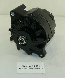 FORD 1G BLACK 120 AMP 1 WIRE V Belt ALTERNATOR FORD 1963-1986 - Picture 1 of 1