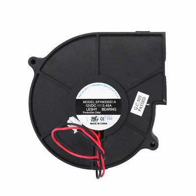 For S&T SFH9330S1A Cooling fan 12V 0.45A 93*30mm Blower fan 2pin - Image 1 of 4