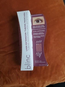 Mascara per tubi prolungati ciglia blinc 0,30 oz nero/nero nuovo con scatola - Foto 1 di 4
