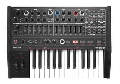Arturia MiniBrute 2 semimodularer Analogsynthesizer in der Black Edition - Bild 1 von 2