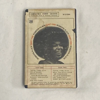 Roberta Flack - Quiet Fire (1971 Ampex Snapcase Cassette) M51594 RARE!!! - Image 1 of 4
