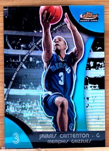 2007-08 Topps Finest Javaris Crittenton Rookie RC Blue Refractor #D/199 - Bild 1 von 2