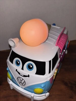 BURAGO JUNIOR VOLKSWAGEN BUS MÁGICO HELADO JUGUETE CAMIÓN DE COMIDA CON LUZ Y SONIDO Foto 1 de 4