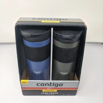 Contigo 20 oz. Byron 2.0 SnapSeal Insulated Stainless Steel Travel Mug 2-Pack - Image 1 of 4