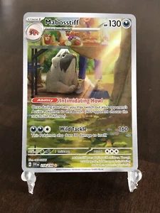 Juego de Cartas Coleccionables Pokémon Mabosstiff 218/198 SV1 Escarlata y Violeta Base Ilustración Raro - Imagen 1 de 2