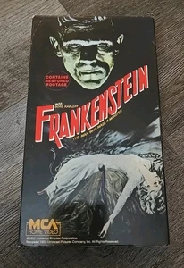 Frankenstein (1931) VHS Hi-Fi MCA Home Video Boris Karloff Universal Horror RARE - Picture 1 of 4