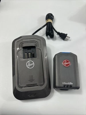 Batería de iones de litio Hoover Lithium Life 20V 72Wh genuina BH03120 y cargador BH03200 Foto 1 de 4