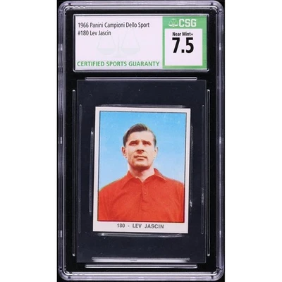 Fútbol deportivo Panini Campioni Dello 1966-67 #180 Lev Jascin, Lev Yashin CSG 7,5 Foto 1 de 2