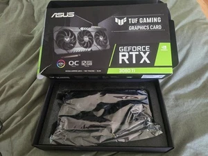 ASUS TUF RTX 3080 Ti OC 12GB GDDR6X Graphics Card Gaming GeForce - Bild 1 von 4
