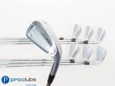 NEW Cobra '23 KING CB / MB 4-PW Combo IRON SET - DG 105 Stiff Flex Steel 422193 - Image 1 of 4