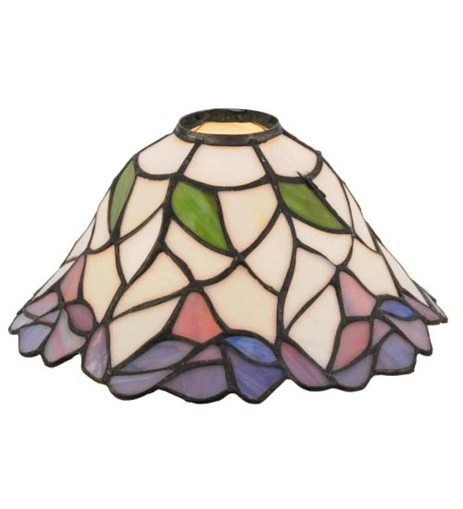 Meyda Tiffany 12253 Daffodil Bell 4.5" Tall Lamp Shade - Nickel - Image 1 of 1