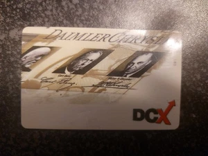 Scheckkarte ähnlich, Telefonkarte ?Bezahlkarte ? DaimlerChrysler DCX,für Sammler - Bild 1 von 5