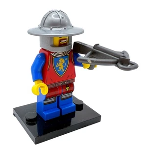 LEGO® MOC Minifigur „Löwenritter mit Armbrust“ Tapferer Verteidiger Ritter - Bild 1 von 7