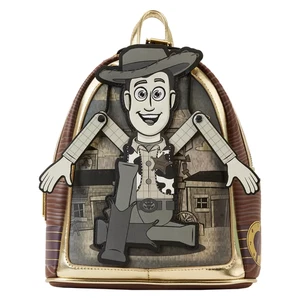 Loungefly Disney Pixar Toy Story Woody Puppet Marionette Mini Backpack Bag Rare - Picture 1 of 7