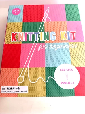 Kit de tejido para principiantes diseñado para mayores de 8 años Foto 1 de 2