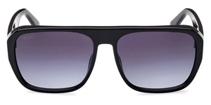 BALLY BY0102-H 01W Black Square Plastic Sunglasses Frame 59-15-140 sd* - Picture 1 of 3