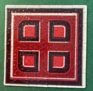 Vintage Springbok Editions Modern Mini Puzzle 1969 Dial Set One Gordon House - Picture 1 of 7