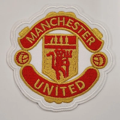 Manchester United iron on or sew on Patch Badge Soccer Football team logo FC - image 1 of 2