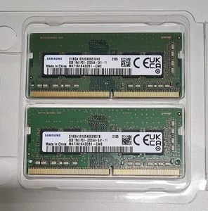 16GB (2 x 8GB DDR4 PC4 - Samsung) 3200MHz Laptop Memory RAM - Afbeelding 1 van 2