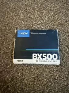 Crucial CT480BX500SSD1 480GB SATA III 2.5 SSD - Open Box - Picture 1 of 4