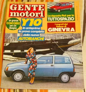 GENTE MOTORI MENSILE DI AUTOMOBILISMO APRILE 1985 - Foto 1 di 1