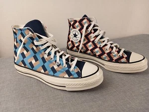 Converse All Star Chuck Taylor hohe zweifarbige Turnschuhe Herren 7,5 Damen 9,5 - Bild 1 von 10