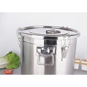 Airtight Rice Bucket 304 Stainless Steel Canister Food Storage Containers 6 L - Picture 1 of 15