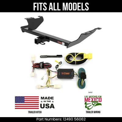 Enganche de remolque Scion xB 08-10 + cableado de 4 vías se adapta a todos los modelos arnés de remolque de corte Foto 1 de 4