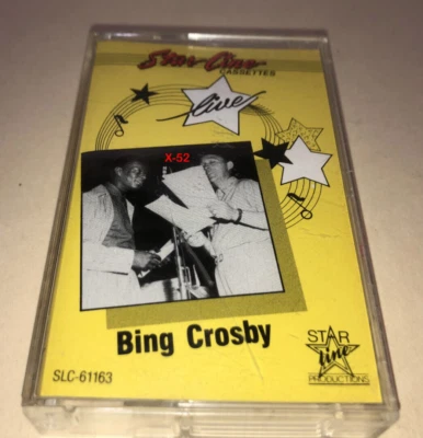Bing Crosby and Friends Live Star Line vintage cassette tape Nat King Cole - Image 1 of 4