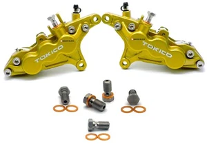 1x Honda VT1300CS Sabre 2010-2014 stainless steel brake banjo bolt washers - Picture 1 of 12