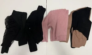 Lot 4 SHEIN Girls Long Sleeve Sweaters Sz 6  - Picture 1 of 5