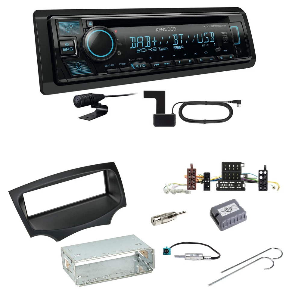 Kenwood KDC-BT560DAB Schwarz