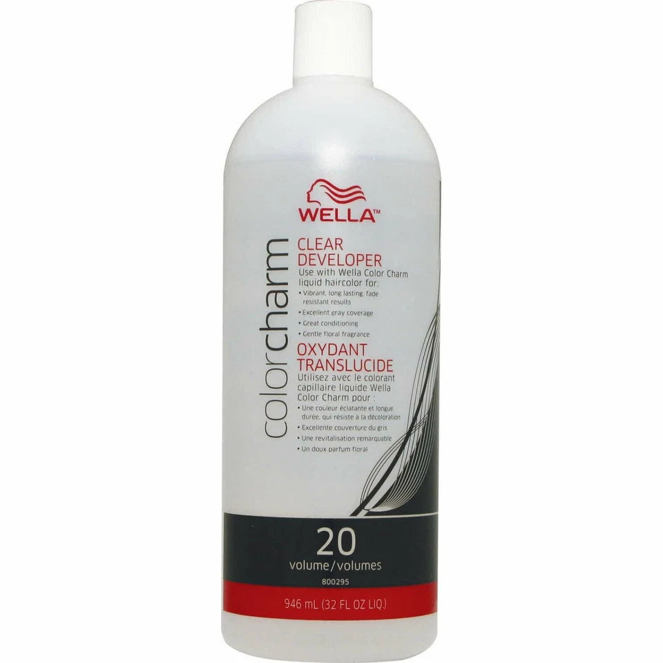 Wella Color Charm Clear Developer 20 volúmenes, 32 fl oz (946 ml) Foto 1 de 1