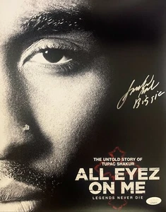 Jamal Woolard autographed signed inscribed 11x14 photo All Eyes on Me JSA Biggie - Picture 1 of 2