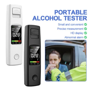 Digital LCD Policía Alcoholímetro Prueba Alcohol Probador Analizador Detector Nuevo - Imagen 1 de 19